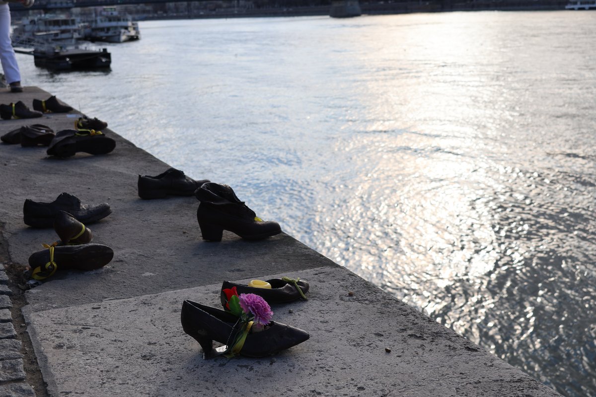 Shoes on the Danube Bank